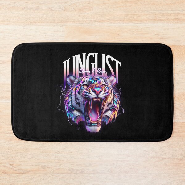 Item preview, JUNGLIST  - Tooth Tiger Dnb (White)  designed and sold by Discothreadz.