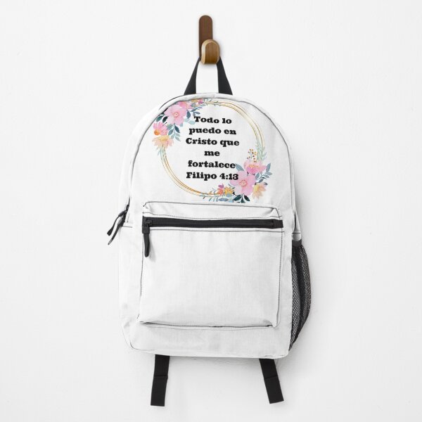 Item preview, Verso, Flilipos 4:13 con Flores rosita designed and sold by PalomaHealing24.