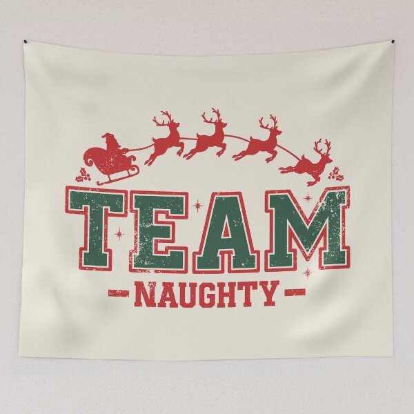 Item preview, Team naughty  designed and sold by FatBirdie.