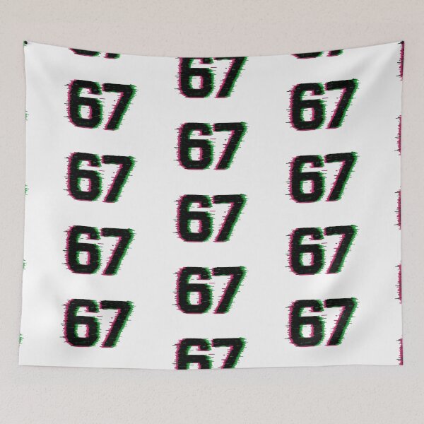 Item preview, Six Seven (6 7)  Meme - Glitch Art designed and sold by My Cool Store.