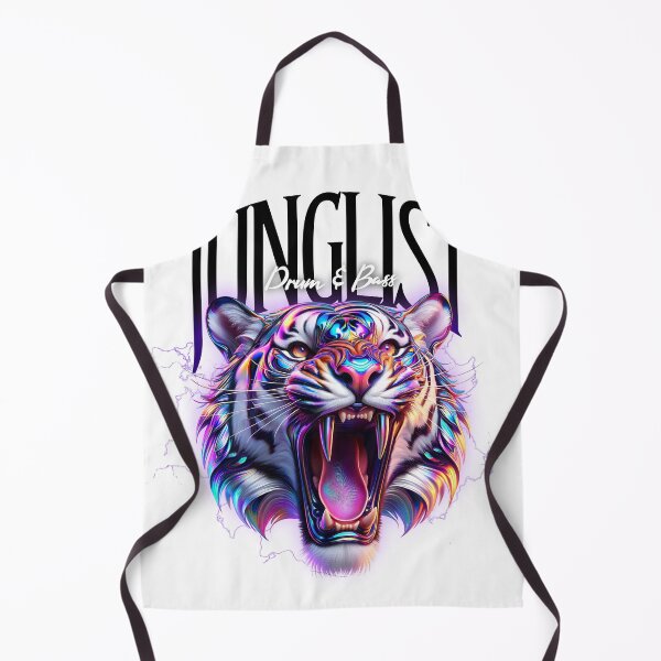 Item preview, JUNGLIST - Tooth Tiger Dnb (Black) designed and sold by Discothreadz.