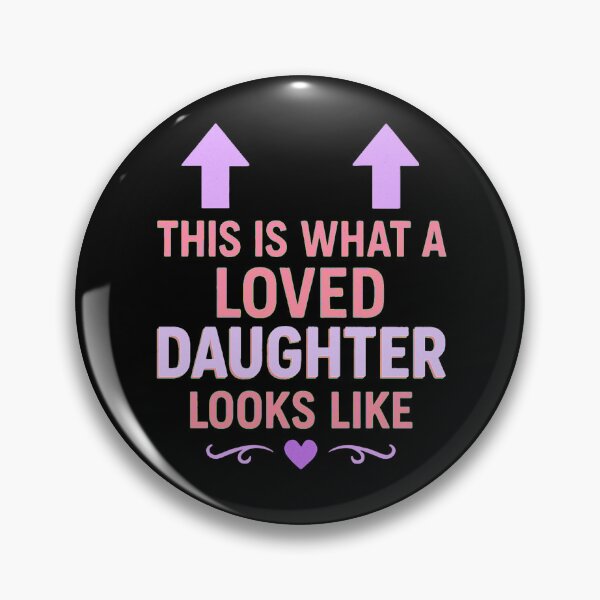 Item preview, Loved Daughter Funny Shirt – Cute Arrow Design | Gift from Mom or Dad | Daughter Appreciation Tee designed and sold by Sun Sand & Sea Art.