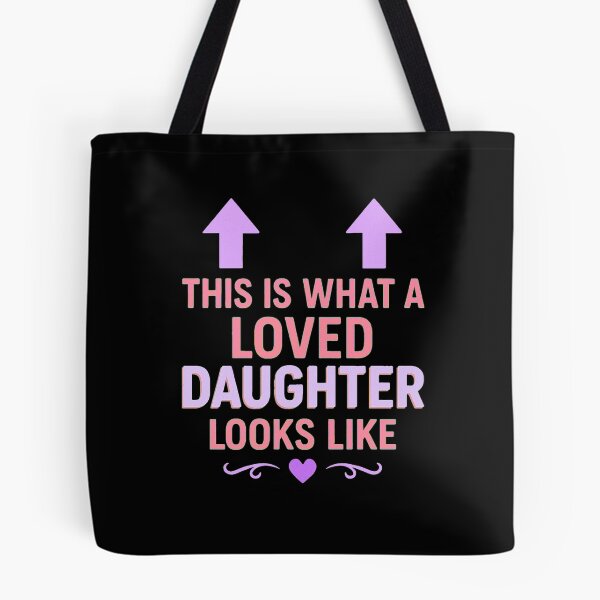 Item preview, Loved Daughter Funny Shirt – Cute Arrow Design | Gift from Mom or Dad | Daughter Appreciation Tee designed and sold by Sun Sand & Sea Art.