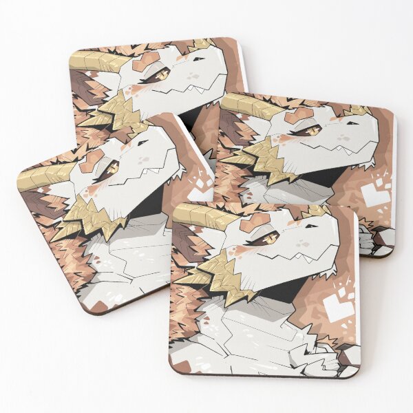 Item preview, Cute Blushing White And Brown Dragon designed and sold by KaMow.