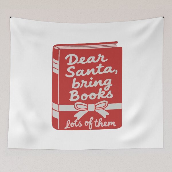 Item preview, Book Dear Santa Bring Books Lots Of Them designed and sold by Gkinoki.