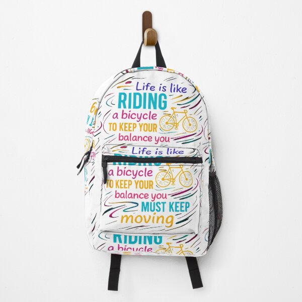 Item preview, Life Is Like Riding A Bicycle . designed and sold by Anime-Clothes1.