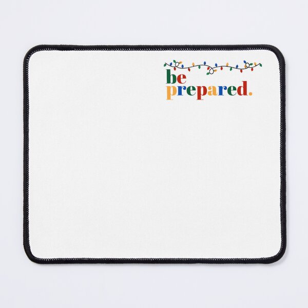 Item preview, Be Prepared - Christmas Lights designed and sold by MitigationZone.