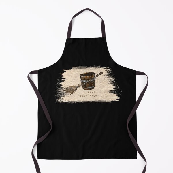 Item preview, A Real Baba Yaga – Messy Broom Witchy Humor Design designed and sold by DanniDan.