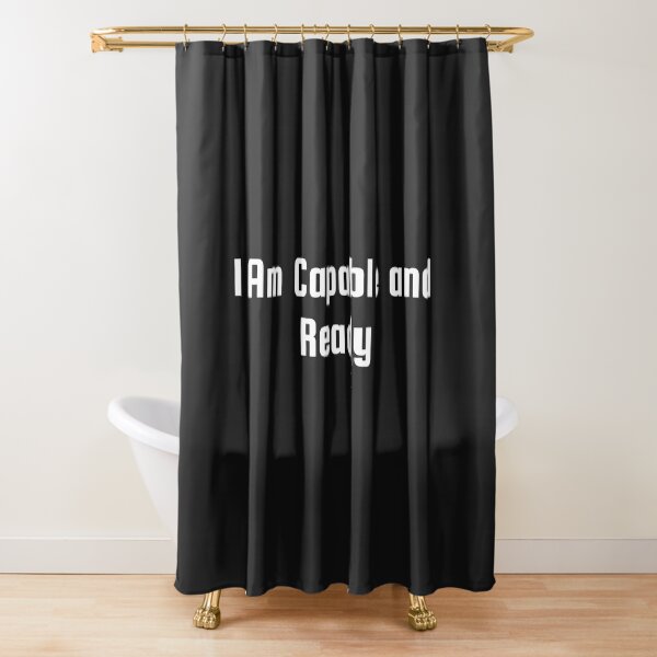 Item preview, I Am Capable and Ready designed and sold by Ninjacatoff.