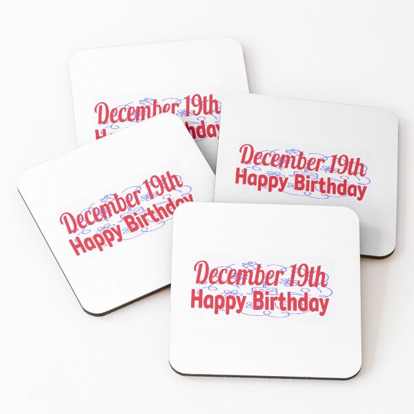 Item preview, 19th December, Gift birthday  designed and sold by Sujinthaiart.