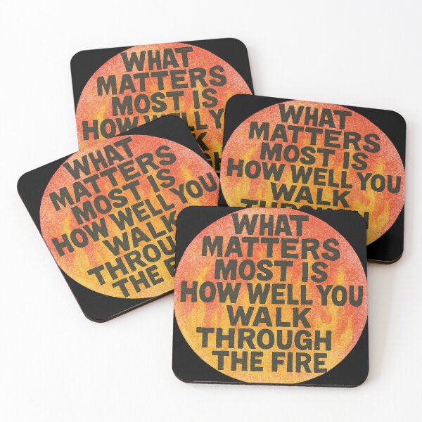 Item preview, Walk Through The Fire - Charles Bukowski designed and sold by Jennifer Chiera.