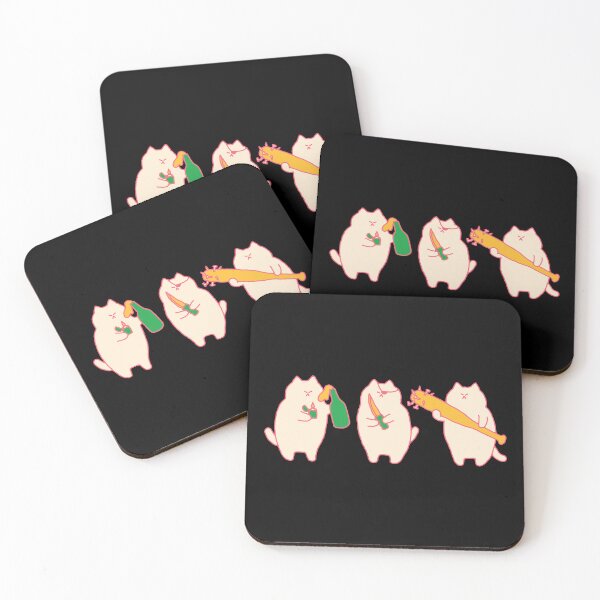 Item preview, Tough Customer Cats designed and sold by obinsun.