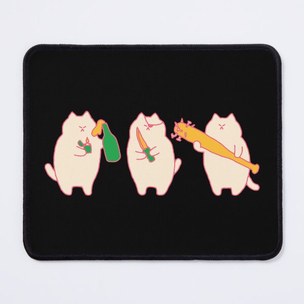 Item preview, Tough Customer Cats designed and sold by obinsun.