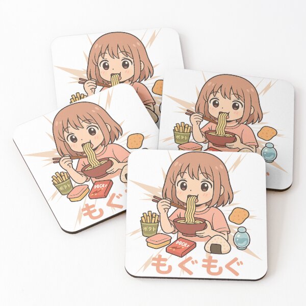 Item preview, Anime Mukbang (mogu mogu) designed and sold by FandomFunStudio.