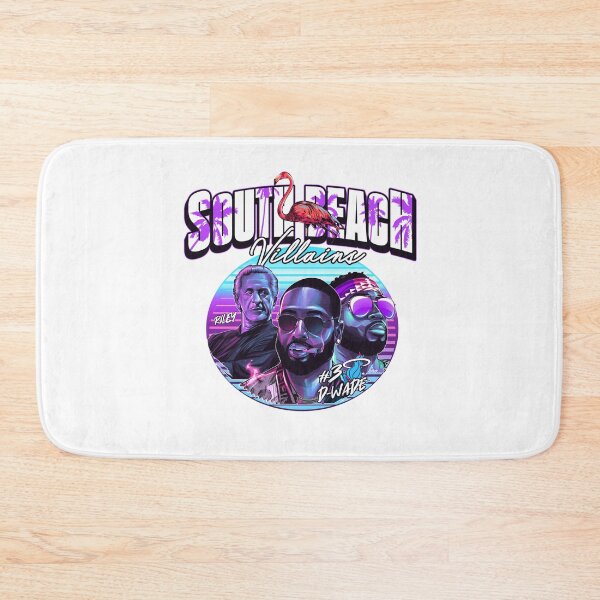 Item preview, Dwyane Wade Pat Riley South Beach Villains Neon Basketball Art designed and sold by lojadpop.
