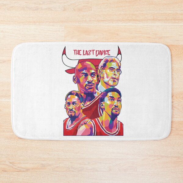 Item preview, Michael Jordan, Pippen, Rodman & Phil Jackson "The Last Dance" Pop Art Portrait designed and sold by lojadpop.