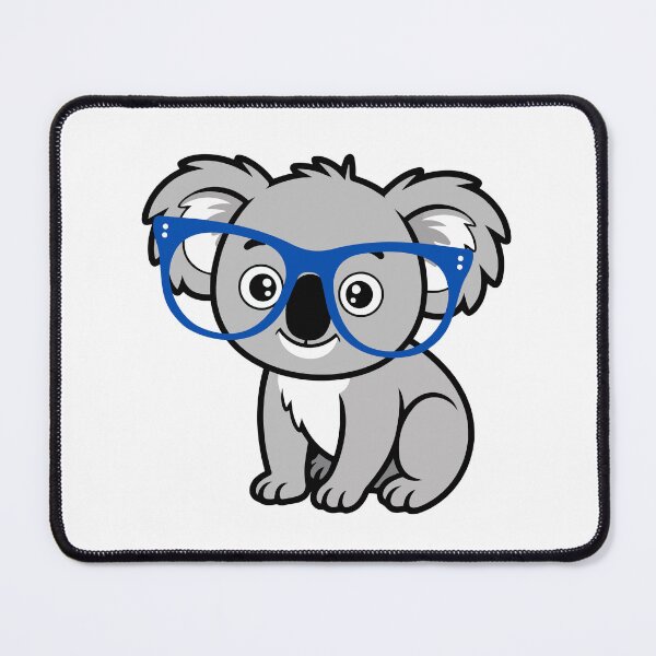 Item preview, Koala with glasses designed and sold by SunnyGrove Designs.