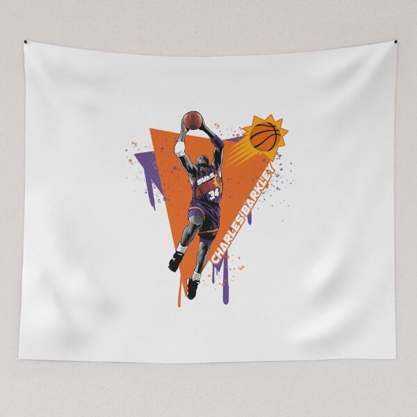 Item preview, Sir Charles Barkley Dunk - Suns Retro Basketball Design designed and sold by lojadpop.