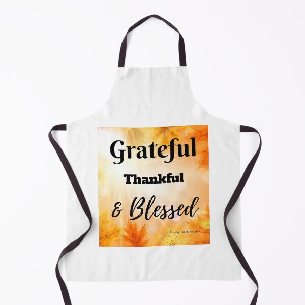 Item preview, Grateful Thankful & Blessed (Thanksgiving slogan) designed and sold by PalomaHealing24.