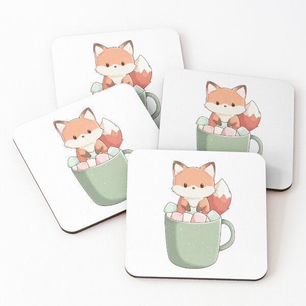 Item preview, Adorable Fox in a Mug designed and sold by Rafael Branco.
