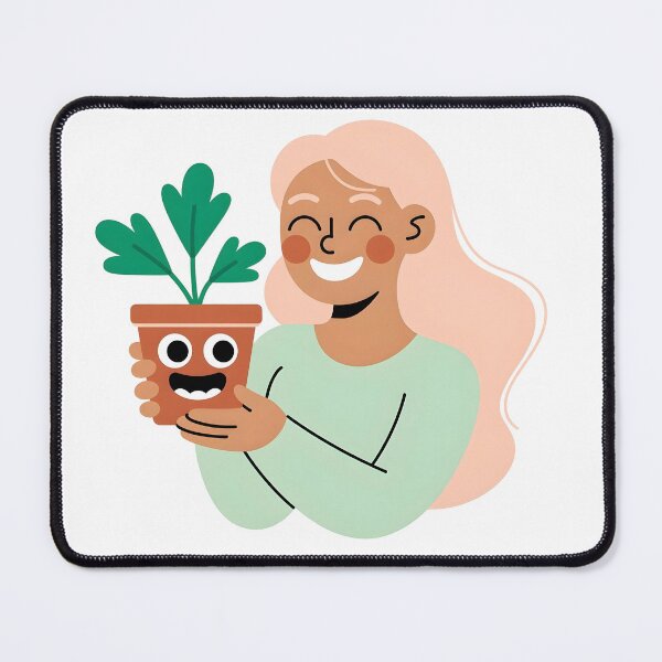 Item preview, Funny Plant Mom – Cute Humorous Botanical Design designed and sold by Liva Art.