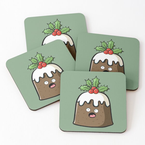 Item preview, Funny Crazy Christmas Pudding Cake designed and sold by Doodle Moon Studios.