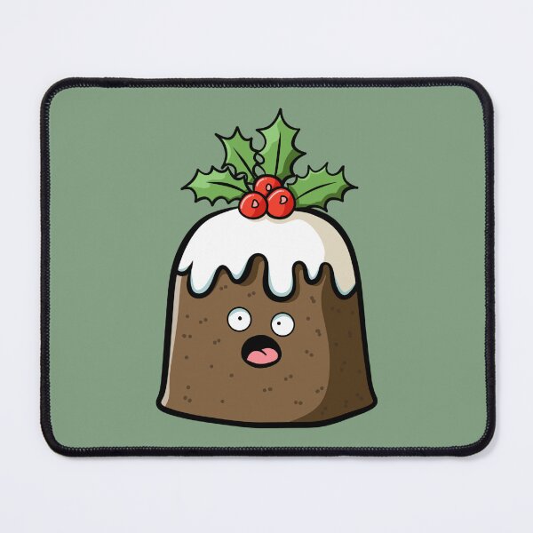 Item preview, Funny Crazy Christmas Pudding Cake designed and sold by Doodle Moon Studios.