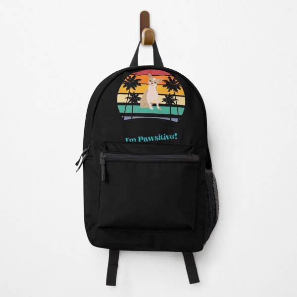 Item preview, I'm Pawsitive! slogan In turquoise designed and sold by PalomaHealing24.