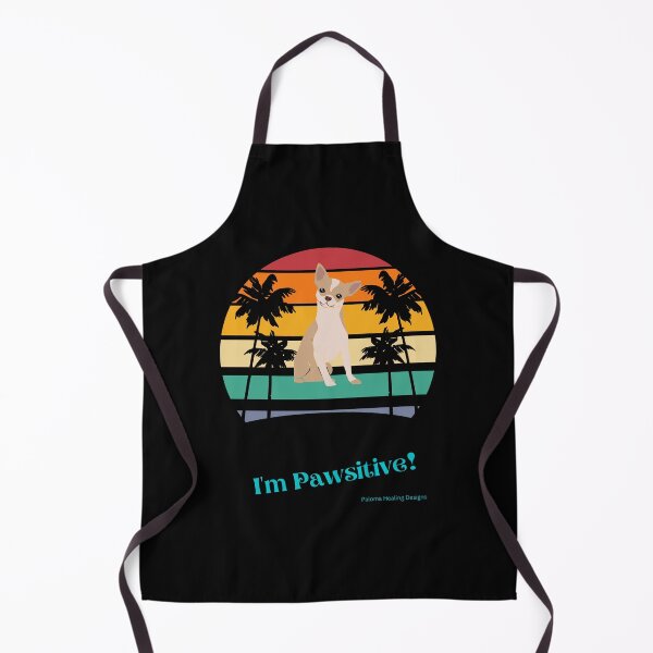 Item preview, I'm Pawsitive! slogan In turquoise designed and sold by PalomaHealing24.