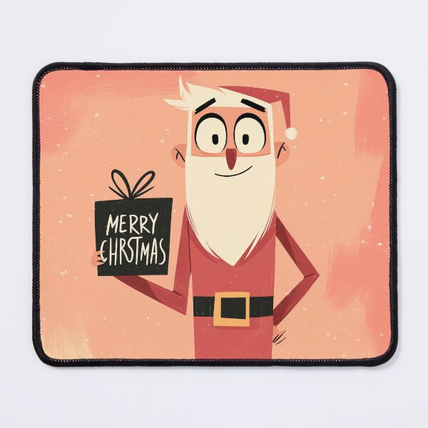 Item preview, Santa Claus with a gift designed and sold by Thingstolike.