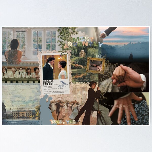 Item preview, Pride and Prej Movie Inspired Collage designed and sold by shellbebeck.