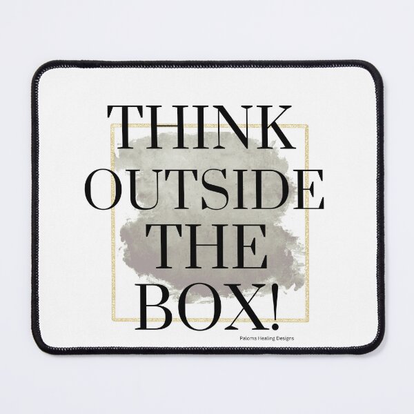 Item preview, Think Outside The Box! Grey designed and sold by PalomaHealing24.