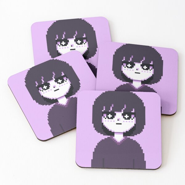 Item preview, Pixel Art purple girl designed and sold by PixelYonah.