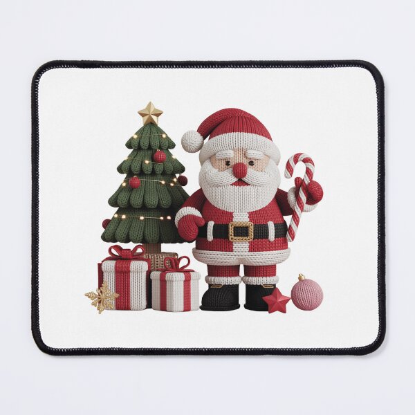 Item preview, Santa Claus, Tree and Gifts | Complete Christmas Scene in 3D Crochet Style designed and sold by Polarisofficial.