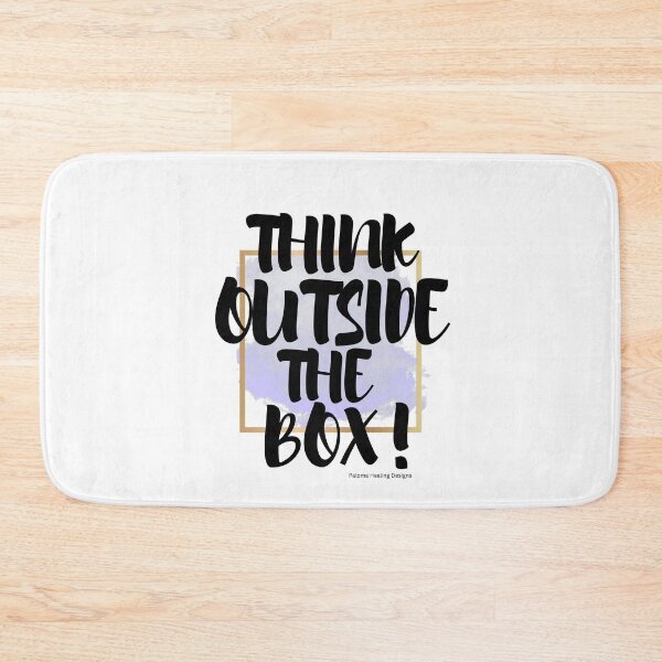 Item preview, Think Outside the Box lavender designed and sold by PalomaHealing24.