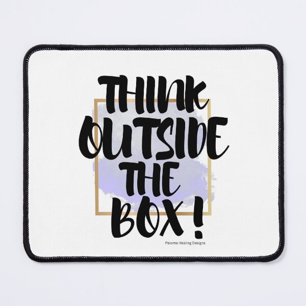 Item preview, Think Outside the Box lavender designed and sold by PalomaHealing24.