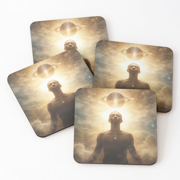 Item preview, Cosmic Mindset | Spiritual Enlightenment Digital Art Print designed and sold by Tekumart.