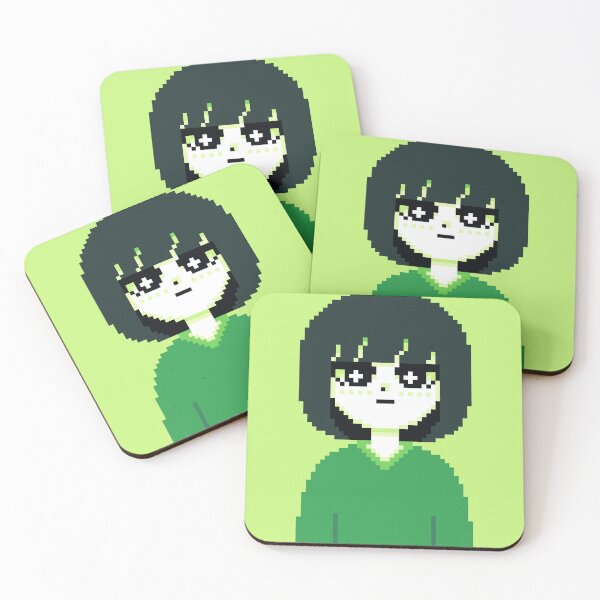 Item preview, Pixel Art Green girl designed and sold by PixelYonah.
