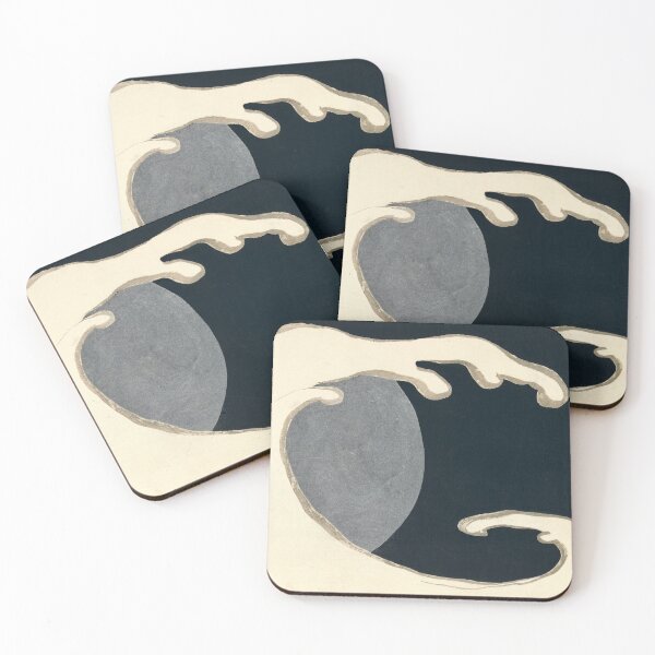 Item preview, High Wave | Kamisaka Sekka Japanese Woodblock Print (1909) designed and sold by UBU-space.