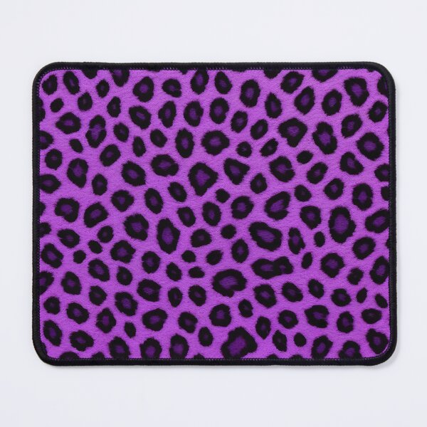 Item preview, Faux Fur Leopard Popular Luxury Purple Pink Collection designed and sold by TrendyDesigne412.