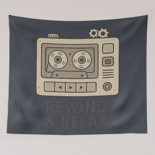 Item preview, Tape Deck Tinkerer – Rewind & Relax designed and sold by peaknerd.