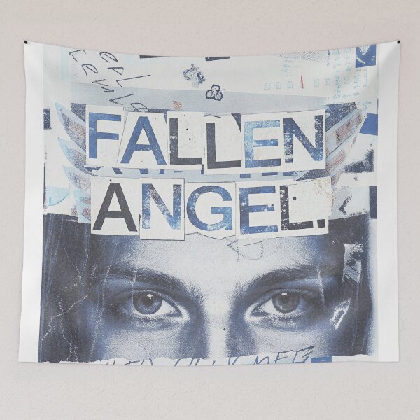 Item preview, Angel Eyes Collage - FALLEN ANGEL. designed and sold by Raw-Ink.