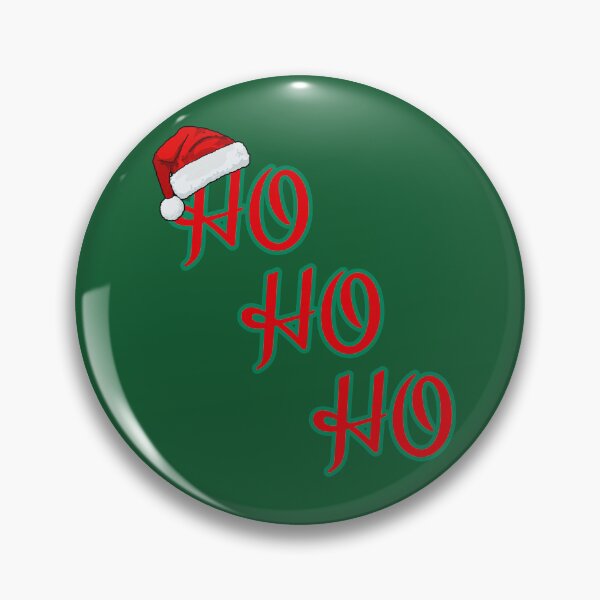 Item preview, Santa hat and the phrase "HO HO HO".  designed and sold by southerndoll67.