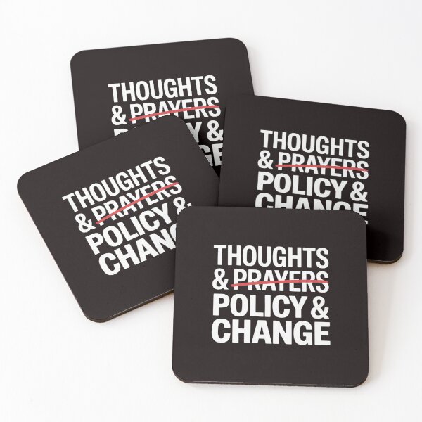 Item preview, Thoughts And Prayers Policy And Change designed and sold by RopboxRone.