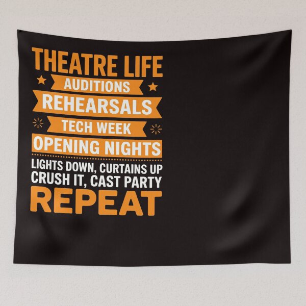 Item preview, Theatre Life - Actor Actress Stage Performer Musical Artist designed and sold by RopboxRone.