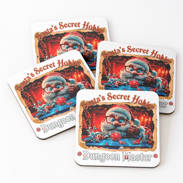 Item preview, Santa's Secret Hobby: The Christmas Dungeon Master designed and sold by xper-t-s.