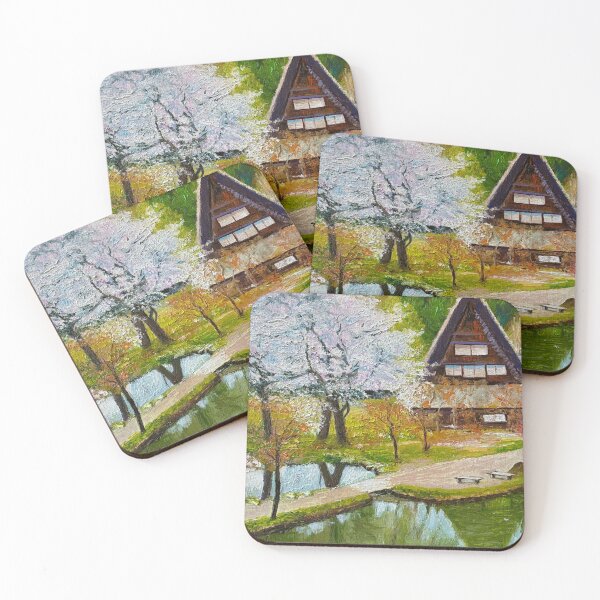 Item preview, Shirakawa Cherry Blossom Japan designed and sold by Dai Wynn Fine Art.