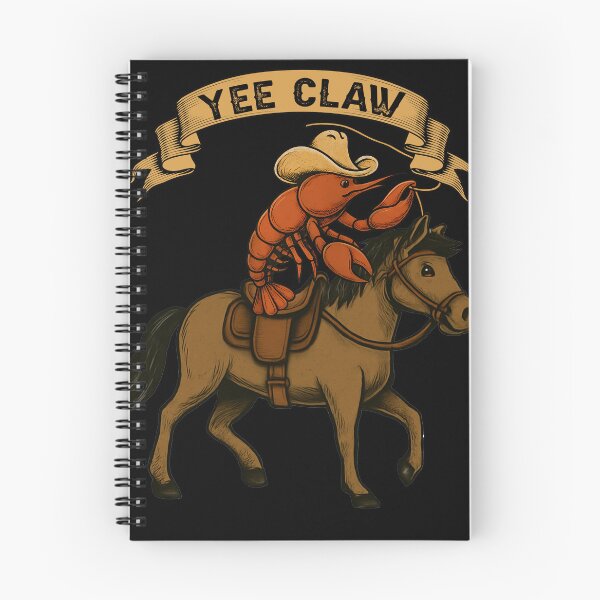 Item preview, Yee Claw Cowboy Crawfish Horse Tee designed and sold by TinaMDedrick.