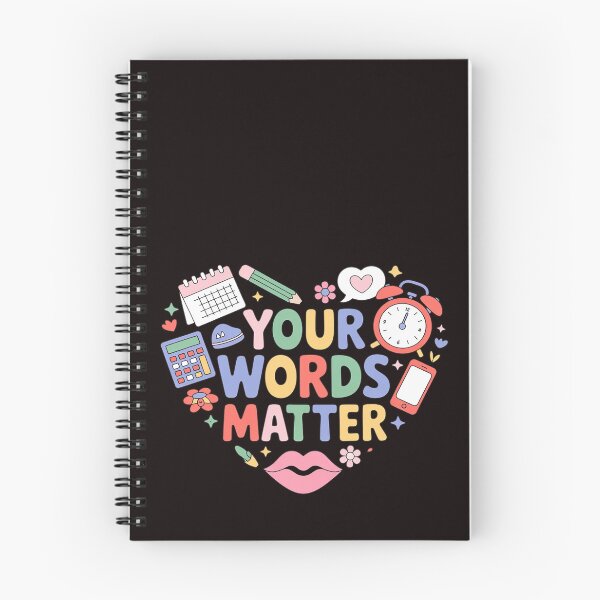 Item preview, Your Words Matter Speech Therapy Language Pathologist Heart designed and sold by RopboxRone.