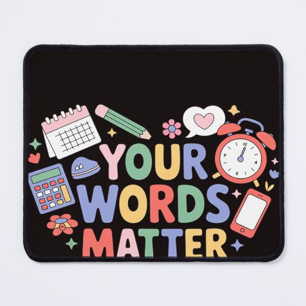 Item preview, Your Words Matter Speech Therapy Language Pathologist Heart designed and sold by RopboxRone.